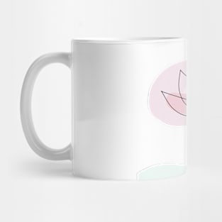 FLOWER - Abstract Line Art Mug